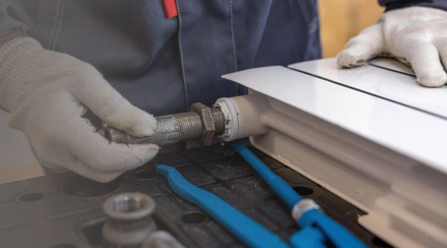 Professional water heater repair services in Muir, PA